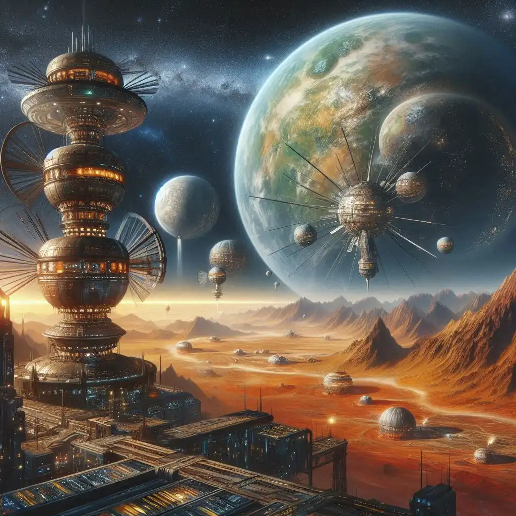 Estaciones espaciales colonizadas por la Inteligencia Artificial